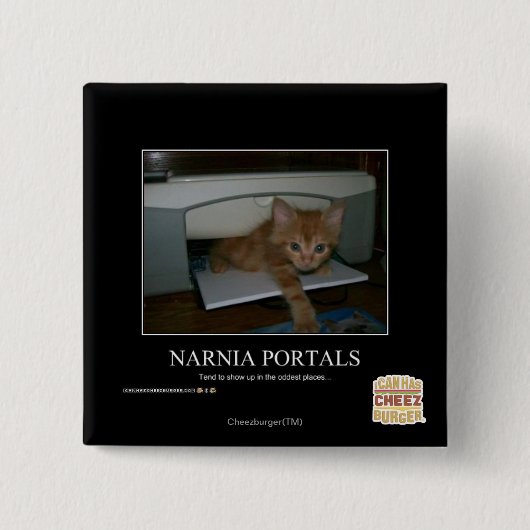 Narnia Portale Button (Vorderseite)