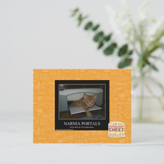 Narnia Portals Postkarte (Stehend Vorderseite)