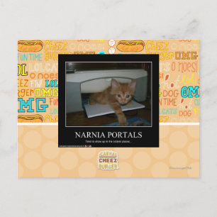 Narnia Portals Postkarte