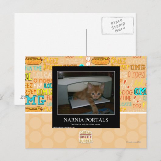 Narnia Portals Postkarte (Vorne/Hinten)