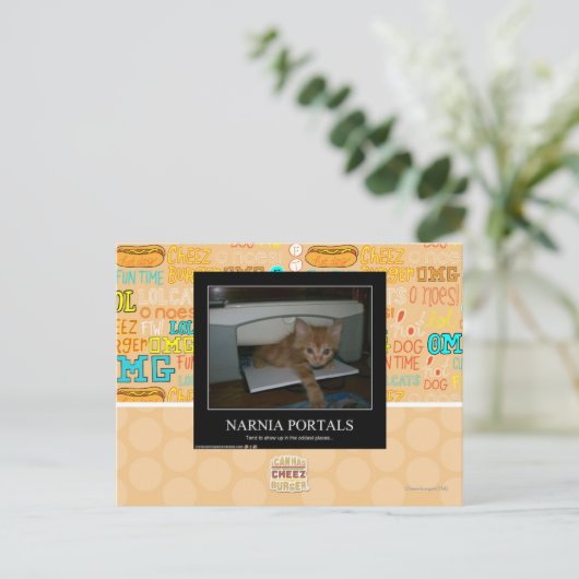 Narnia Portals Postkarte (Stehend Vorderseite)