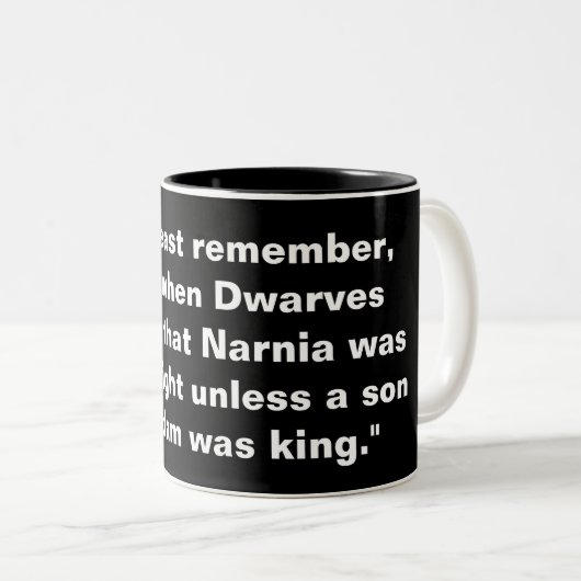 Narnia Tasse (VorderseiteRechts)