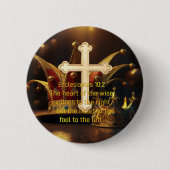 Narr gegen Weise Button (Vorderseite)