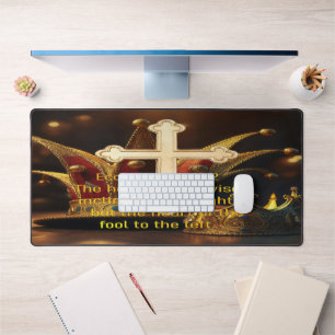 Narr gegen Weise Schreibtischunterlage