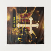 Narr gegen Weise Wandteppich (Vorderseite (Horizontal))