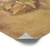 Narr in Trance, 1929 von Paul Klee Poster (Ecke)