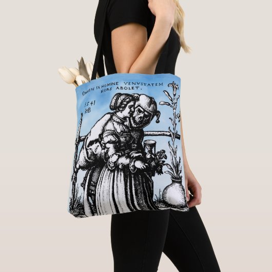 Narr Tod und das Mädchen Tasche (Von Nahem)