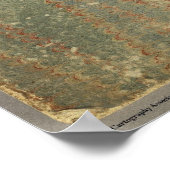 Narraganset Bay Topographical Chart Poster (Ecke)