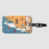 Narraganset Rhode Island Gepäckanhänger (Vorderseite (Horizontal))