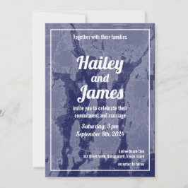 Narragansett Bay Newport Vintag Map Wedding Invit Einladung