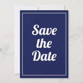 Narragansett Bay Vintage Karte Save the Date Hochz