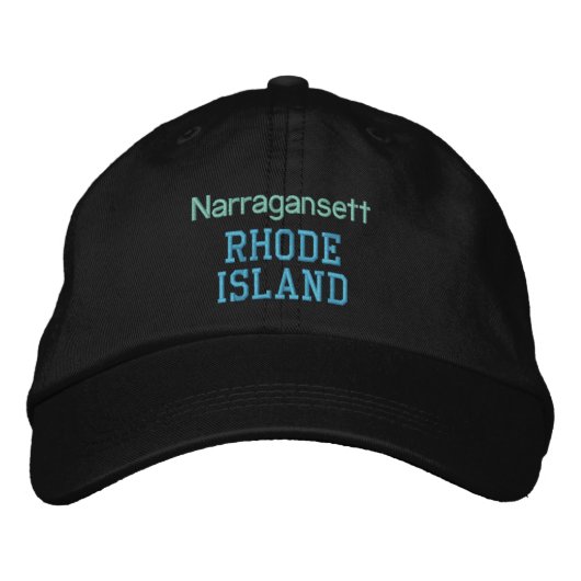 NARRAGANSETT BESTICKTE BASEBALLKAPPE (Vorderseite)