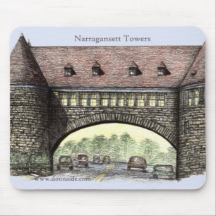 Narragansett ragt Mousepad hoch