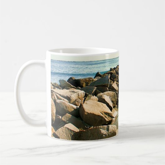 Narragansett Rhode Island Beach  Kaffeetasse (Links)