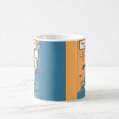 Narragansett Rhode Island Karte Kaffeetasse (Mittel)
