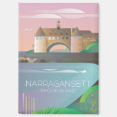 Narragansett, Rhode Island Kühlschrank Magnet (Vorderseite)