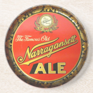 Narragansett Vintager "Bier-Behälter-" Untersetzer