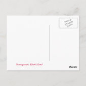 Narragansett Zuhause Front Picture Postkarte (Rückseite)