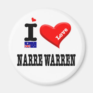 NARRE WAREN - i-Liebe Magnet