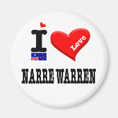NARRE WARREN - I-Liebe Magnet (Vorne)
