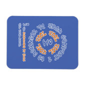 Narren das ganze Jahr über Magnet (Horizontal)