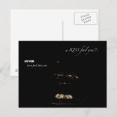 Narren küssen! postkarte (Vorne/Hinten)