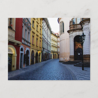 Narrow Street, Prague, Czech Republic Postkarte