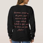 NARROW SWEATSHIRT (Rückseite)