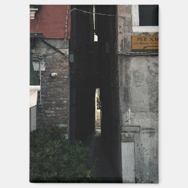 Narrow venetian alleyway (2024) magnet