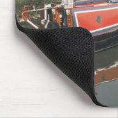 Narrowboat auf dem Schnitt Mousepad (Ecke)
