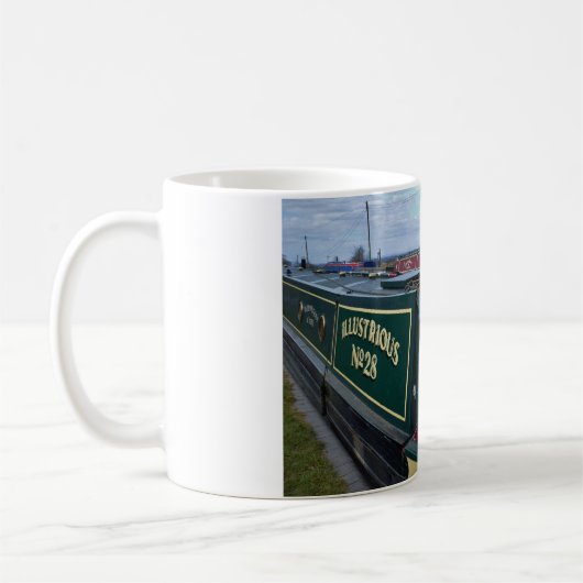 Narrowboat berühmt kaffeetasse (Links)