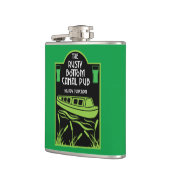 Narrowboat Canal Pubs Flachmann (Links)