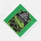 Narrowboat Canal Pubs Serviette (Ecke)