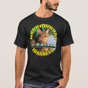 Narrowboat Journeys Channel Logo. Klassischer T -  T-Shirt