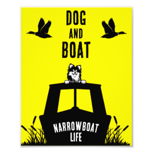 Narrowboat Kanalboat Leben Fotodruck