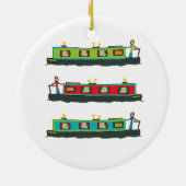 Narrowboat Keramik Ornament (Hinten)