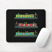 Narrowboat Mousepad (Mit Mouse)