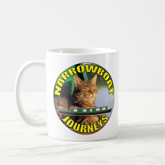 Narrowboat reist Becher Kaffeetasse (Links)