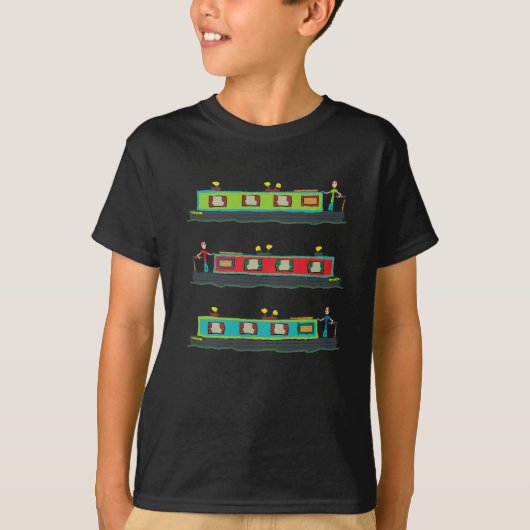 Narrowboat T-Shirt (Vorderseite)