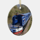 Narrowboat unermüdlich keramik ornament (Rechts)