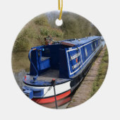 Narrowboat unermüdlich keramik ornament (Vorne)