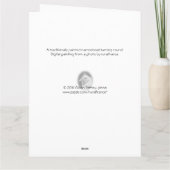 Narrowboat-Wicklung Karte (Rückseite)