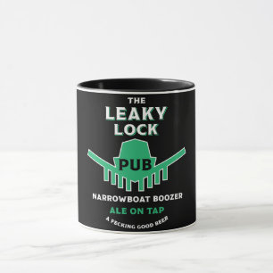 Narrowboat - Zubehör - Kanalboot Geschenke Türe Tasse