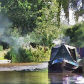 NARROWBOATS BUTTON