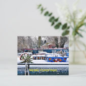 NARROWBOATS CARD POSTKARTE (Stehend Vorderseite)