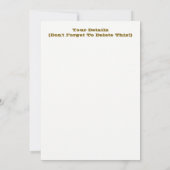 NARROWBOATS EINLADUNG (Rückseite)