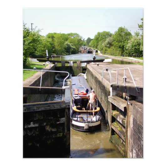 NARROWBOATS FOTO DRUCKEN (Vorne)