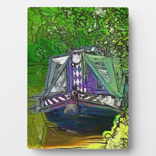 NARROWBOATS FOTOPLATTE (Vorderseite)