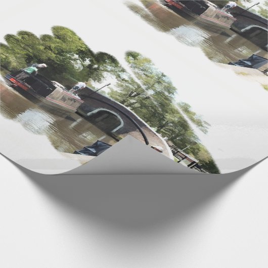 NARROWBOATS GESCHENKPAPIER (Ecke)