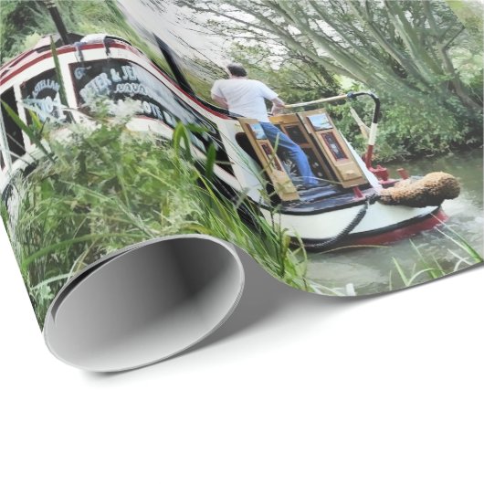 NARROWBOATS GESCHENKPAPIER (Rolleneckpunkt)